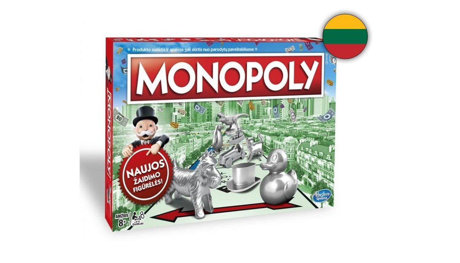 Mäng „Monopolis Classic" (leedu keeles) цена и информация | Lauamängud ja mõistatused | kaup24.ee