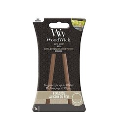 WoodWick Auto Reeds Refill Fireside (fireplace) - Replacement car incense sticks цена и информация | Освежители воздуха для салона | kaup24.ee