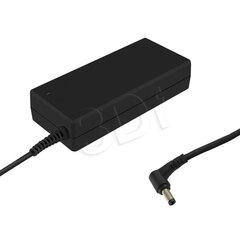 Laptop AC power adapter Qoltec 65W| 3.42A | 19V | 5.5 x 2.5 цена и информация | Зарядные устройства для ноутбуков | kaup24.ee