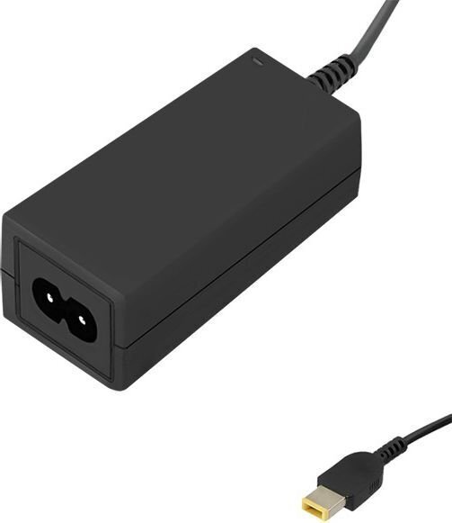 Laptop AC power adapter Qoltec Lenovo 45W | 20V | 2.25A | SlimTip+pin hind ja info | Sülearvutite laadijad | kaup24.ee