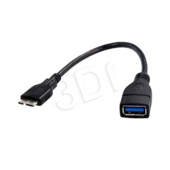 Akyga AK-AD-30, USB-A/USB-B, 15 см цена и информация | Кабели и провода | kaup24.ee