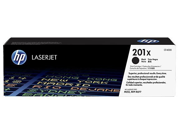 HP No.201X HC (CF400X), must kassett цена и информация | Laserprinteri toonerid | kaup24.ee