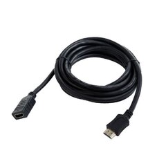 Удлинитель Gembird HDMI A-A M/F V1.4, 0,5 м цена и информация | Кабели и провода | kaup24.ee