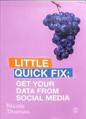Get Your Data From Social Media: Little Quick Fix hind ja info | Entsüklopeediad, teatmeteosed | kaup24.ee