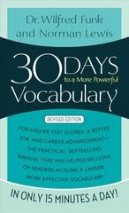 30 Days to a More Powerful Vocabulary Export ed. hind ja info | Võõrkeele õppematerjalid | kaup24.ee