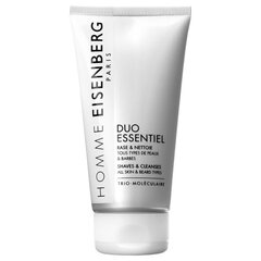 Гель для бритья и умывания для мужчин Eisenberg Duo Essentiel For Men 2in1, 150 мл цена и информация | Средства для бритья | kaup24.ee