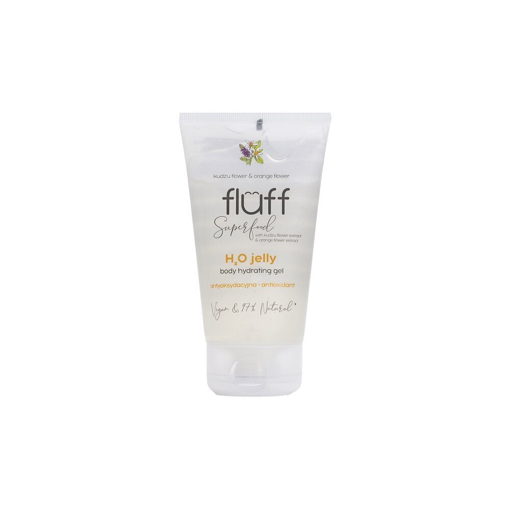 Niisutav geel Fluff Super Food H2O Jelly Body Hydrating Gel apelsiniõis, 50ml цена и информация | Kehakreemid, kehaspreid | kaup24.ee