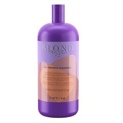 Šampoon helepruunidele, värvitud või blondidele juustele Inebrya Blondesse No-Orange, 1000ml hind ja info | Šampoonid | kaup24.ee