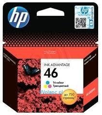 HP Inc. - No 46 Tri-color CZ638AE цена и информация | Картриджи для струйных принтеров | kaup24.ee