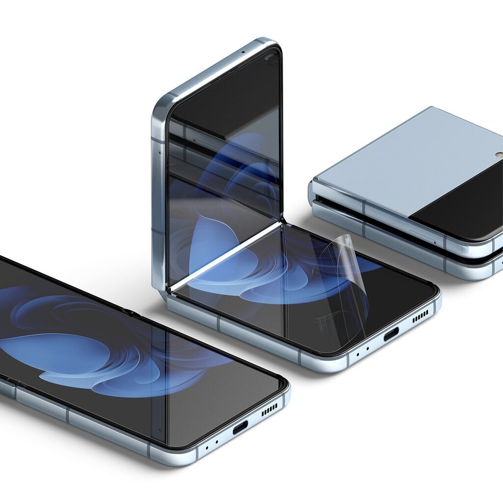 Ringke 2x Samsung Galaxy Z Flip4 (D2E046) hind ja info | Ekraani kaitsekiled | kaup24.ee