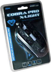 Media-Tech Cobra Pro, черный цена и информация | Мыши | kaup24.ee