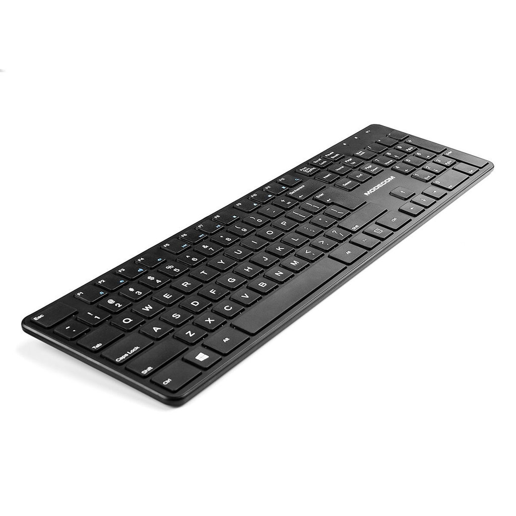 Juhtmeta Klaviatuur Modecom MC-700W, Must hind ja info | Klaviatuurid | kaup24.ee