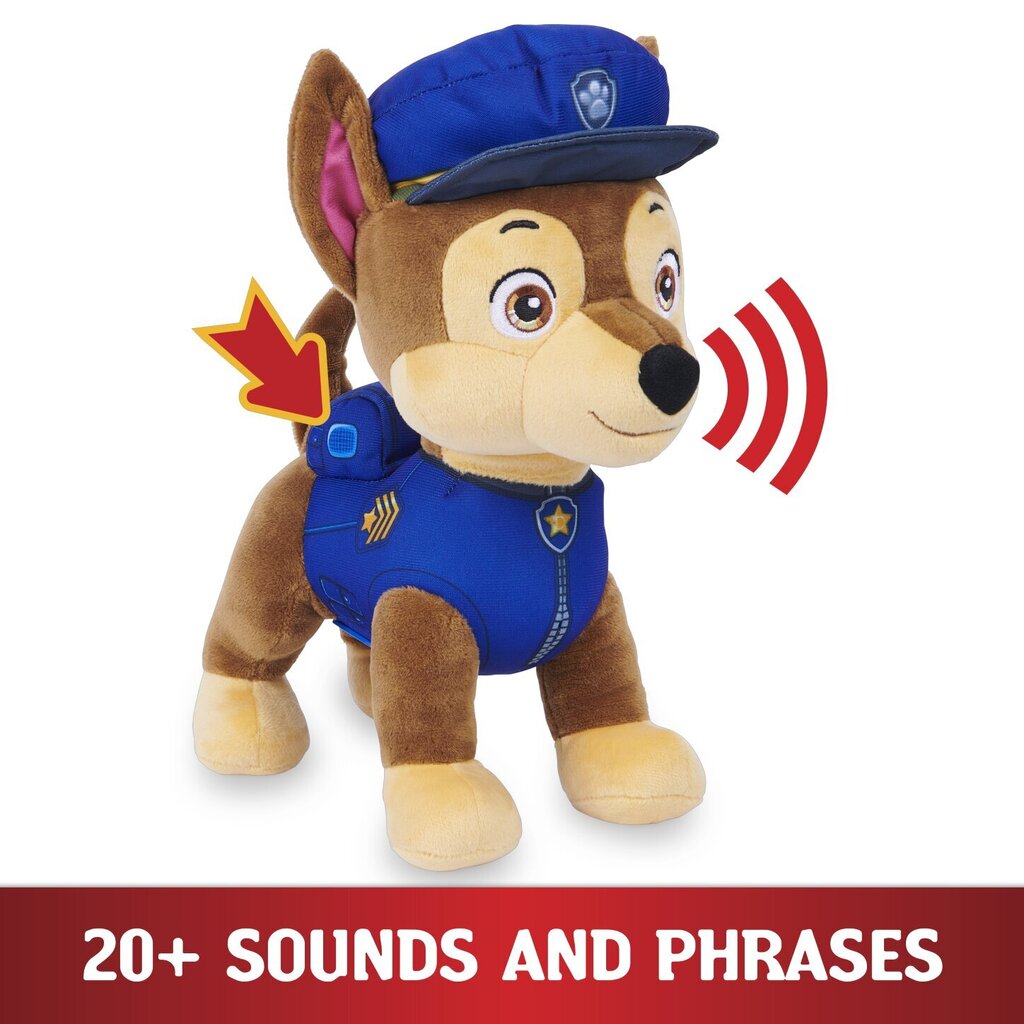 Pehme mänguasi Chase „Käpapatrull“ (Paw Patrol) SpinMaster цена и информация | Pehmed mänguasjad | kaup24.ee