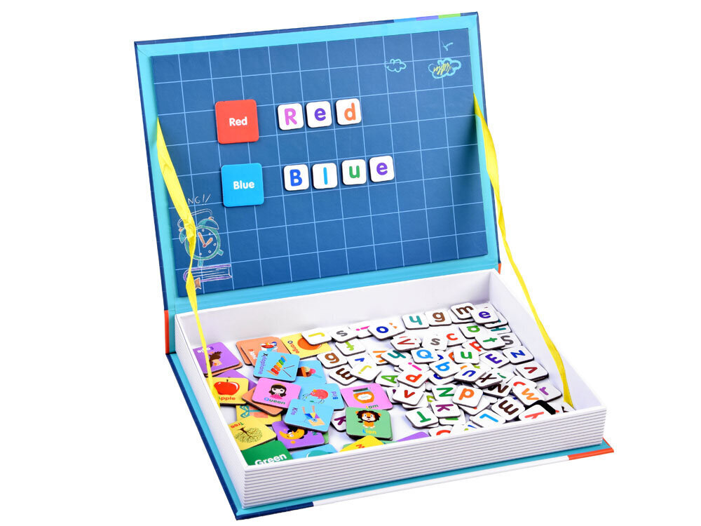 Magnetiline raamat - pusle "English Alphabet" hind ja info | Arendavad mänguasjad | kaup24.ee