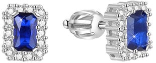 Блестящие серебряные серьги Beneto AGUP1524S цена и информация | Серьги | kaup24.ee
