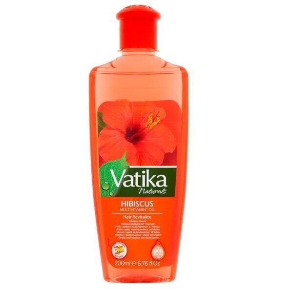 Toitev juukseõli hibiskusega Dabur Vatika Hibiscus, 200ml цена и информация | Maskid, õlid, seerumid | kaup24.ee