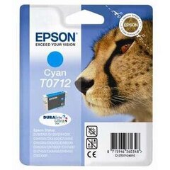 Epson - Чернила T0712 CYAN 5.5мл для серии D/DX/SX цена и информация | Картриджи для струйных принтеров | kaup24.ee