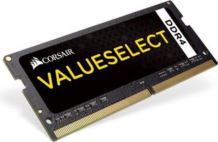 Operatiivmälu Corsair ValueSelect 16GB 2133MHz DDR4 SODIMM 1.2 V hind ja info | Operatiivmälu (RAM) | kaup24.ee