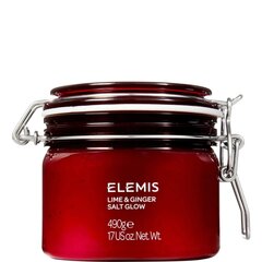 Värskendav kehakoorija Elemis Body Exotic Lime&Ginger Salt Glow, 490g цена и информация | Скрабы для тела | kaup24.ee