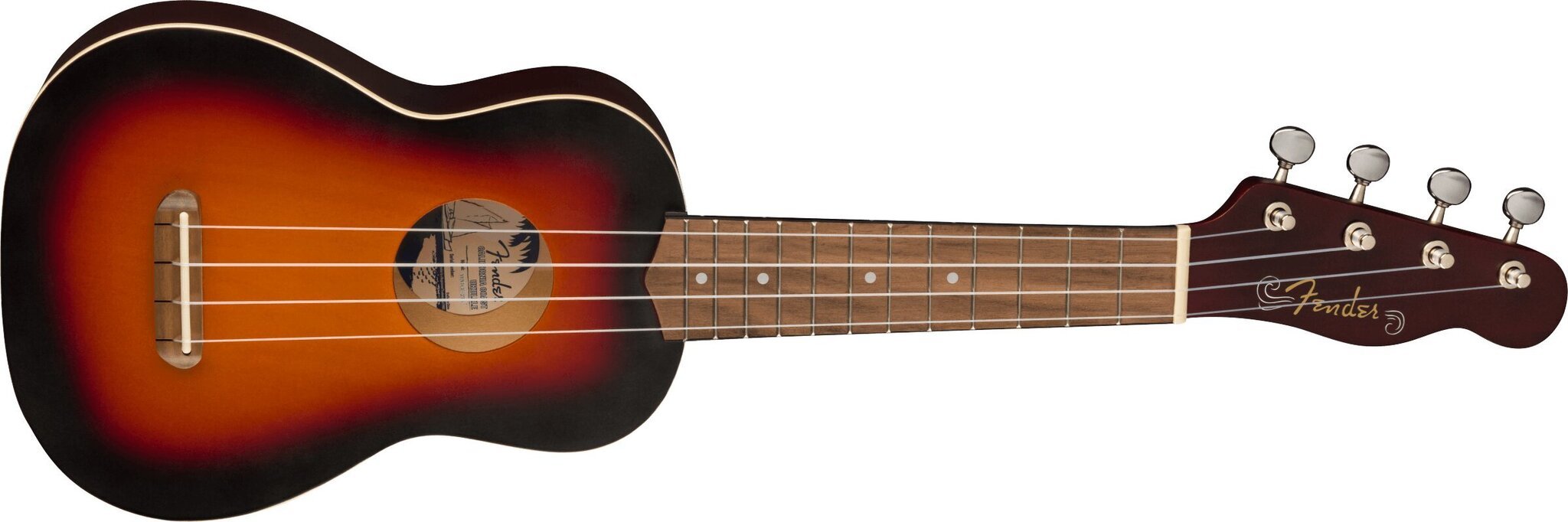 Soprani ukulele Fender VENICE SOPRANO UKE, Sunburst hind ja info | Kitarrid | kaup24.ee