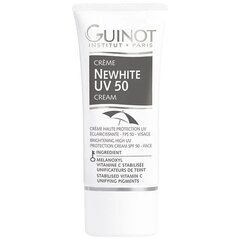 Guinot Tooniv, valgendav kreem Newhite UV 50 Cream 30ml hind ja info | Näokreemid | kaup24.ee