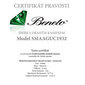 Beneto Exclusive Smaragdidega hõbekõrvarõngad SMAAGUC1932 hind ja info | Kõrvarõngad | kaup24.ee
