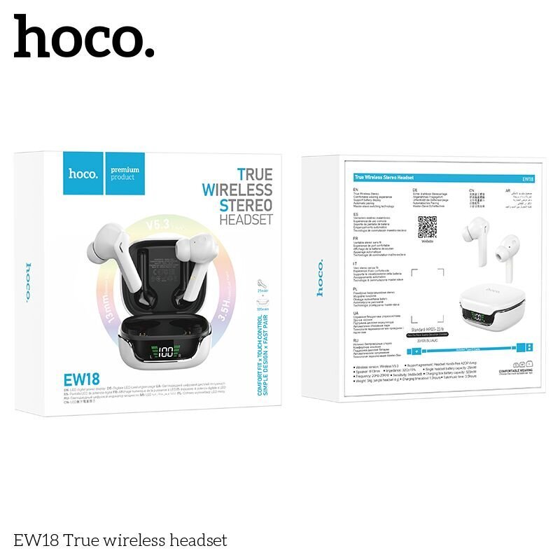 Kõrvaklapid Hoco EW18 TWS hind ja info | Kõrvaklapid | kaup24.ee