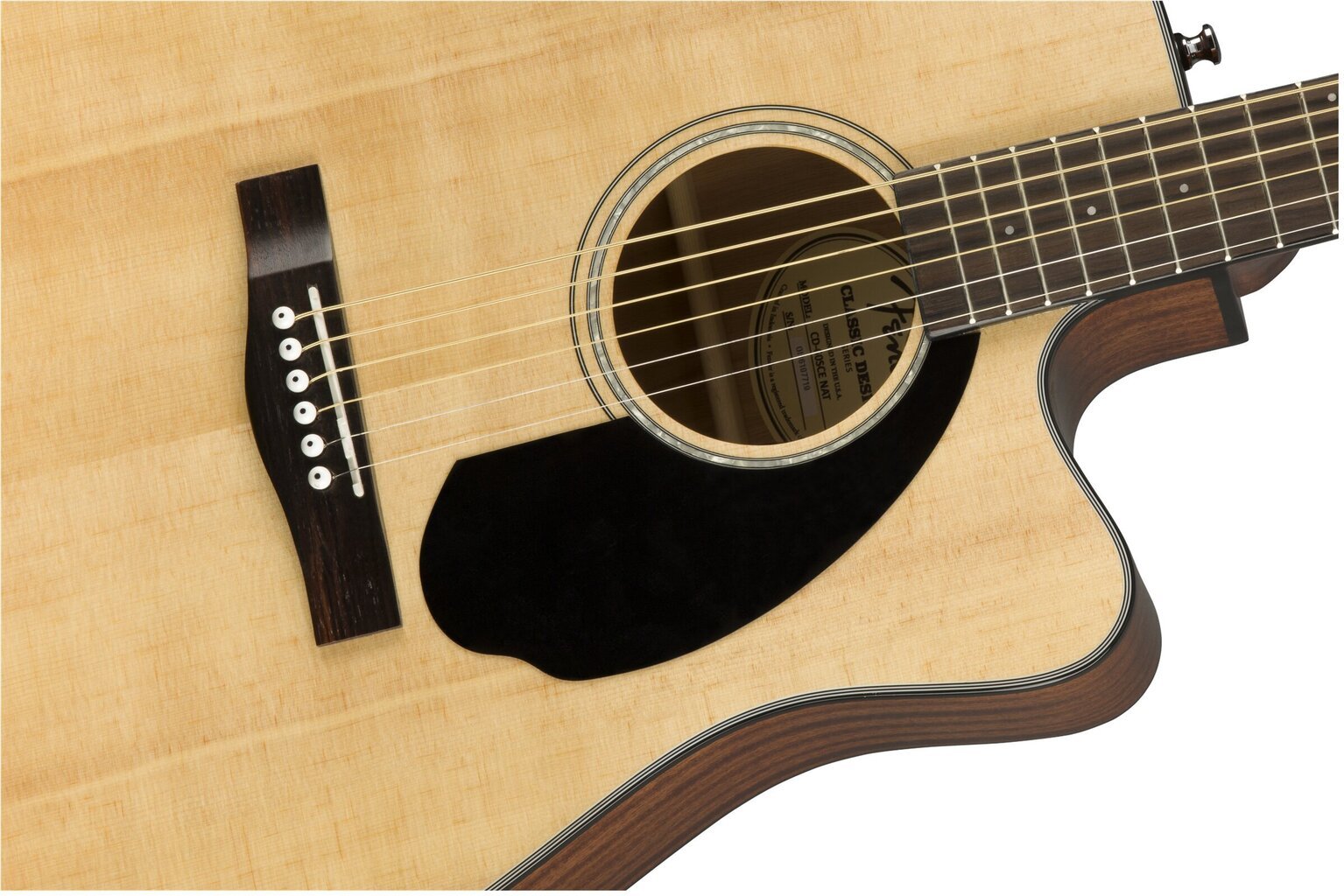 Elektroakustiline kitarr Fender CD-60SCE Nat цена и информация | Kitarrid | kaup24.ee