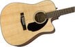 Elektroakustiline kitarr Fender CD-60SCE Nat цена и информация | Kitarrid | kaup24.ee
