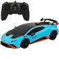 Raadio teel juhitav auto Rastar Lamborghini Huracan STO 1:24 2,4 GHz, 6+ hind ja info | Poiste mänguasjad | kaup24.ee
