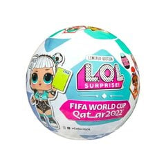 Кукла LOL Surprise! FIFA World Cup Qatar 2022 - FIFA licensed цена и информация | MUST Металлическая бутылочка с Ярким рисунком (без BPA) (500ml) для мальчиков от 3+ лет Серая с Машинкой | kaup24.ee