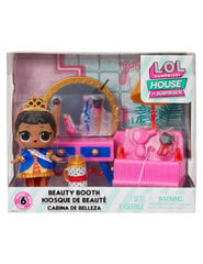 Mööbel + nukk LOL House of Surprise Series 6 - Beauty Booth hind ja info | Tüdrukute mänguasjad | kaup24.ee
