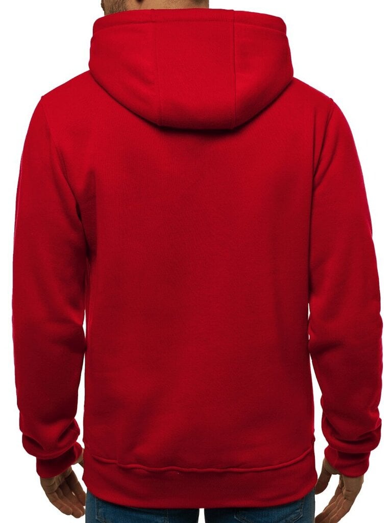 J.Style Džemprid Fleece Red 68B2009-18 68B2009-18/M цена и информация | Meeste pusad | kaup24.ee