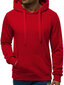 J.Style Džemprid Fleece Red 68B2009-18 68B2009-18/M цена и информация | Meeste pusad | kaup24.ee