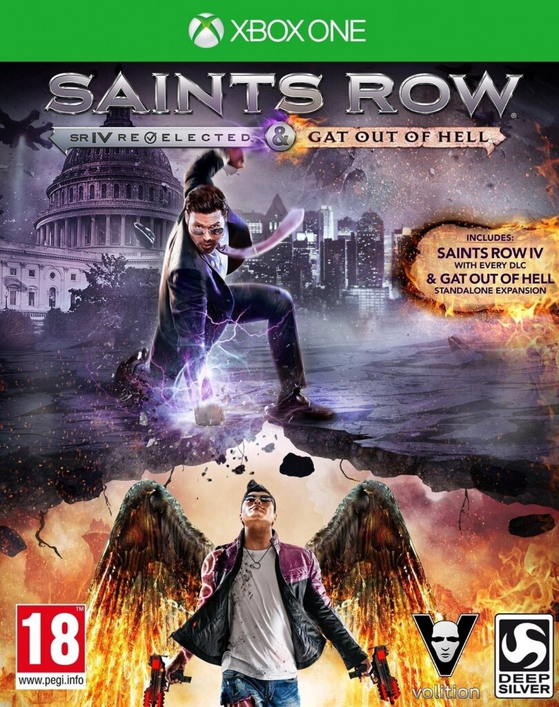 Xbox One Saints Row IV_ Re-Elected and Gat Out of Hell цена и информация | Arvutimängud, konsoolimängud | kaup24.ee