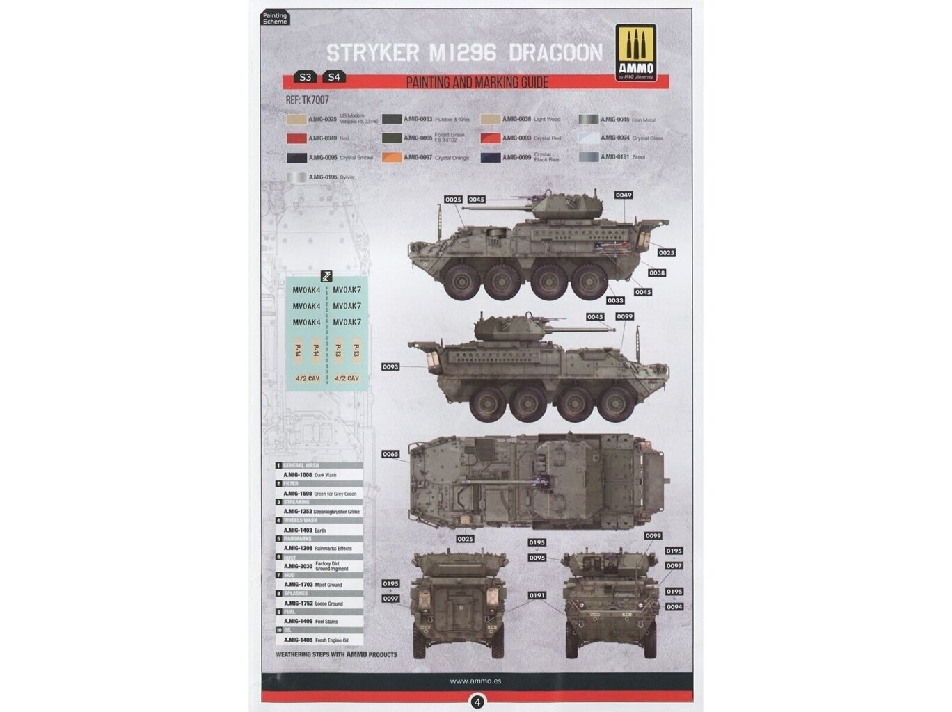 3R Model - Stryker M1296 Dragoon, 1/72, TK7007 hind ja info | Klotsid ja konstruktorid | kaup24.ee