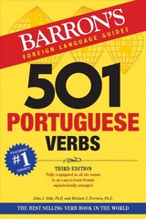 501 Portuguese Verbs Third Edition цена и информация | Пособия по изучению иностранных языков | kaup24.ee