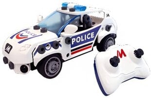 Управляемый автомобиль-конструктор Police, Meccano, 6064177 цена и информация | Развивающий мелкую моторику - кинетический песок KeyCraft NV215 (80 г) детям от 3+ лет, бежевый | kaup24.ee