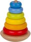 Puidust püramiid Goki, 12 cm hind ja info | Imikute mänguasjad | kaup24.ee
