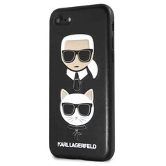 Karl Lagerfeld Karl & Choupette для iPhone SE 2020 / 8 / 7, черный цена и информация | Чехлы для телефонов | kaup24.ee