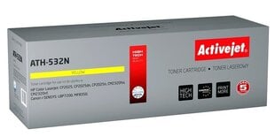 Тонер Activejet ATH-532N (CC532A / CRG-718Y) для лазерных принтеров, 3200 стр., желтый цена и информация | Картриджи и тонеры | kaup24.ee