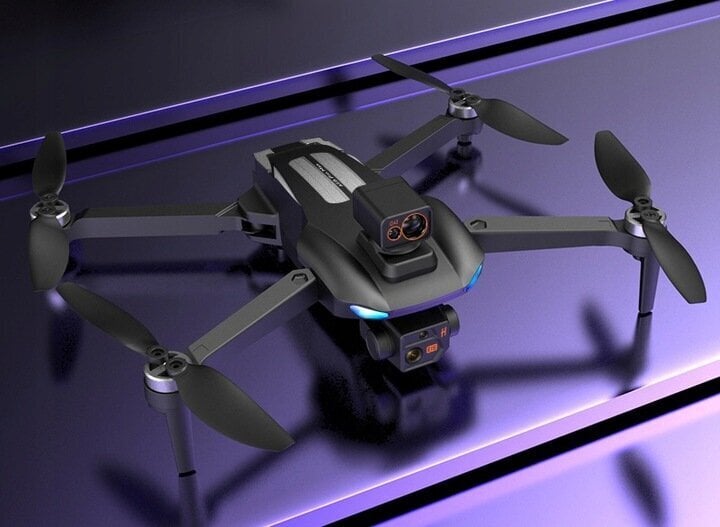 Takistuste vältimisega droon Pro Max 3000 m 2500 mAh kahe kaamera ja kolme akuga hind ja info | Droonid | kaup24.ee