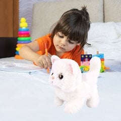 Интерактивный котенок, белый  цена и информация | Игрушки для мальчиков | kaup24.ee