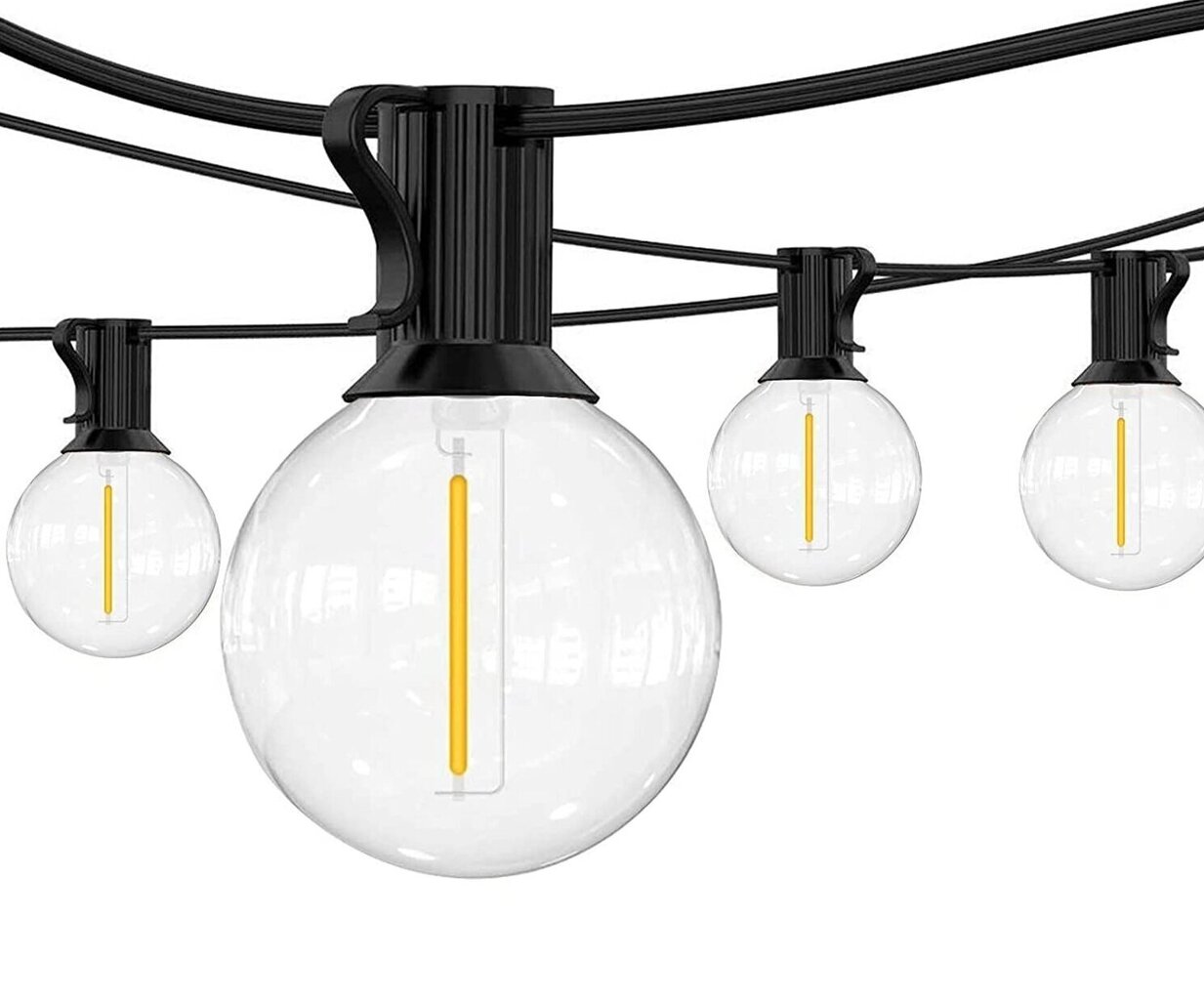 LED õuevalgustus G.LUX GR-LED-STRING-2 5 m/10 l/10x0,5 W hind ja info | Aia- ja õuevalgustid | kaup24.ee