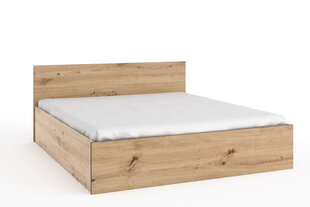 Кровать ADRK Furniture POL13, 160x200 см, коричневый цвет цена и информация | Кровати | kaup24.ee