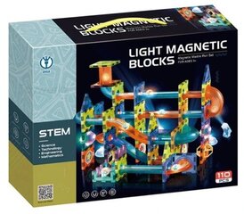 Магнитные блоки STEM 110 элементов цена и информация | Конструкторы и кубики | kaup24.ee