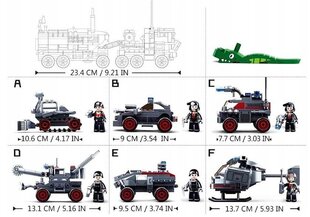 Конструктор военная машина Sluban Space war цена и информация | Конструкторы и кубики | kaup24.ee