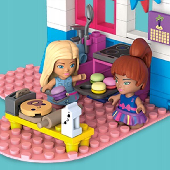 Ehituskomplekt Mega blocks Barbie maja Malibus цена и информация | Klotsid ja konstruktorid | kaup24.ee