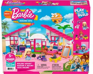 Конструктор Mega blocks Barbie дом в Малибу цена и информация | Конструкторы и кубики | kaup24.ee