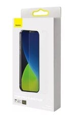 Telefoni täisklaasist karastatud kile iPhone 12 Pro Max 6,7″ 2020 jaoks (2 tk/pakk) Valge | Baseus hind ja info | Ekraani kaitsekiled | kaup24.ee
